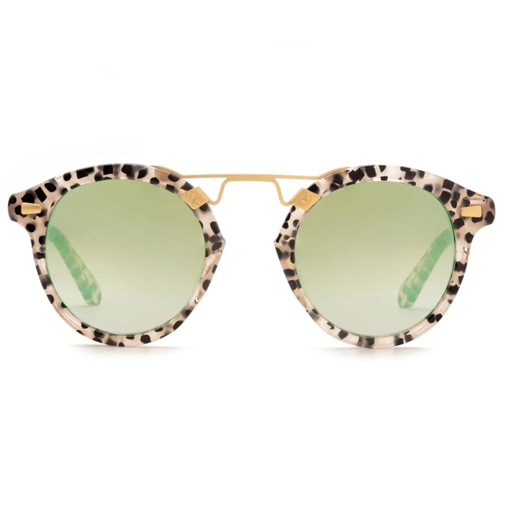 Krewe STL II Palermo 24K Mirrored Sunglasses